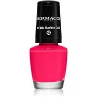 Dermacol Neon neonový lak na nehty odstín 42 Barbie Doll 5 ml