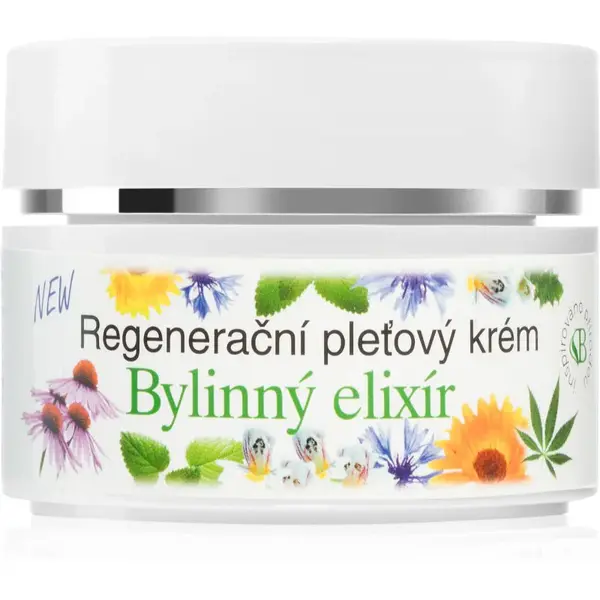 Bione Cosmetics Bylinný elixír regenerační pleťový krém 51 ml
