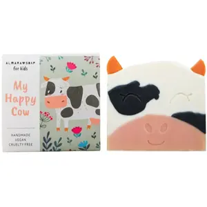 Almara Soap My Happy Cow ručně vyráběné mýdlo pro děti 100 g
