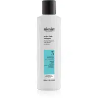 Nioxin System 3 Scalp + Hair Shampoo čisticí šampon pro barvené řídnoucí vlasy 300 ml