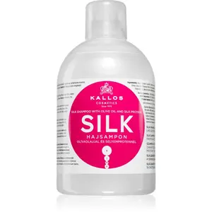 Kallos KJMN Professional Silk hedvábně jemný šampon pro suché a zcitlivělé vlasy 1000 ml