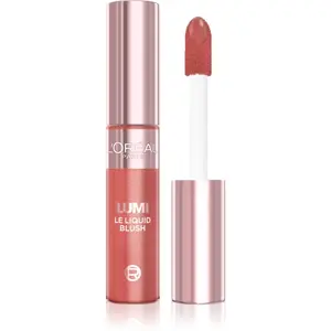 L’Oréal Paris Lumi Le Liquid Blush tekutá tvářenka odstín 630 True Rose 11 ml