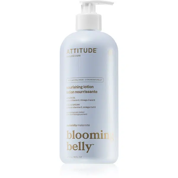 Attitude Blooming belly Argan vyživující tělové mléko pro těhotné ženy 473 ml