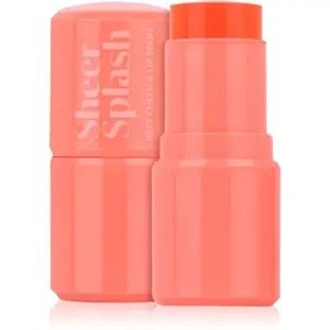 Barry M Sheer Splash multifunkční líčidlo na rty a tváře odstín Papaya Pool 5.8 g