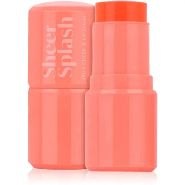 Barry M Sheer Splash multifunkční líčidlo na rty a tváře odstín Papaya Pool 5.8 g