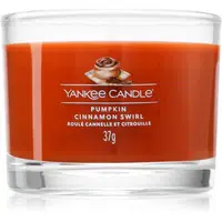 Yankee Candle Pumpkin Cinnamon Swirl votivní svíčka 37 g