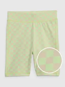 GAP Dětské kraťasy organic šachovnice - Holky
