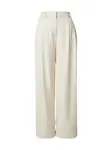 The Base Theory Nohavice s pukmi 'PLEATED LINEN PANTS'  béžová