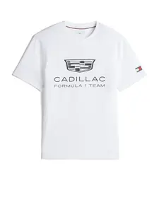 TOMMY HILFIGER Tričko  antracitová / biela