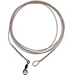 Prologic LM Mirage Loop Leader With Ring Swivel 100cm 35lb