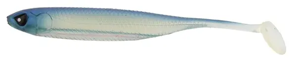 Lucky John 3D Makora Shad Tail 3" barva 001 7ks