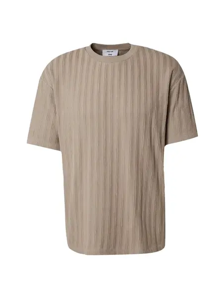 DAN FOX APPAREL Tričko 'Jonte'  tmavošedá
