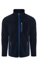 24601 Dewberry 5 Pocket Outdoor Full Zipper Fleece Jacket-NAVYVERT-2