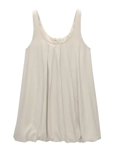 Pull&Bear Letné šaty  svetlobéžová