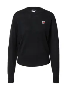 DKNY Sveter  červená / čierna / biela