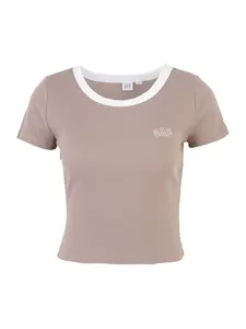 Gap Petite Tričko  tmavobéžová