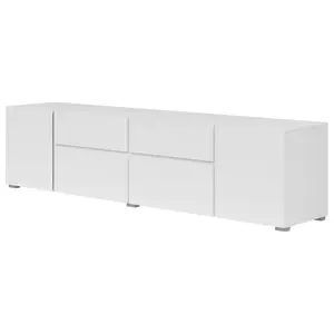 TV stolík Asymetric 39 Biela