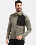 Pánská fleecová mikina kilpi sevelen-m zelená 3xl