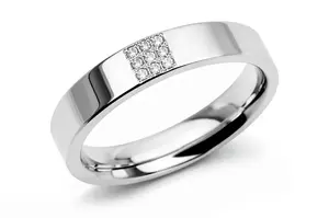 Boccia Titanium Titanový prsten s diamanty 0121-02 55 mm