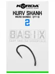 Korda háčky Basix Kurv Shank vel.2 micro barbed