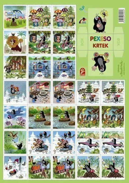 Krtek 3 - Pexeso - Zdeněk Miler