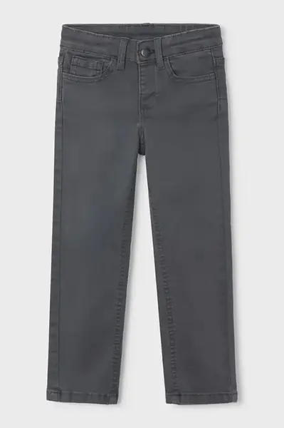 Mayoral kalhoty dětské bavlněné s elastanem slim fit basic