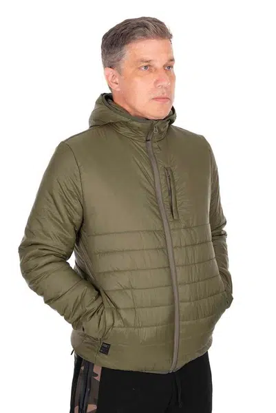 Fox bunda Olive quilted 100 Jacket vel. 3XL