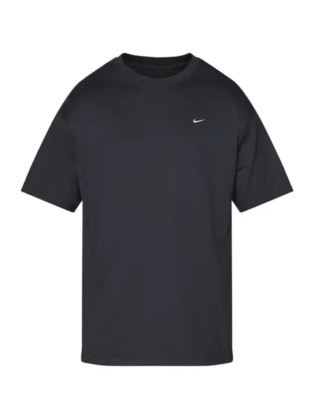 NIKE Funkčné tričko  čierna / biela