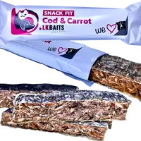 LK Baits Pet SNACK FIT, Treska-Mrkev, 10g