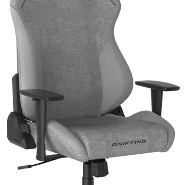 Herní židle DXRacer DRIFTING šedá, koženka-látka