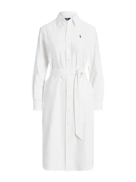Polo Ralph Lauren Košeľové šaty  biela