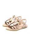 Donsje  Detské kožené sandále  Iles Sky Sandals Butterfly