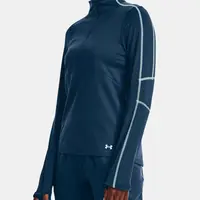 Under Armour Tričko UA Train CW 1/2 Zip-BLU - Dámské