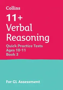 11+ Verbal Reasoning Quick Practice Tests Age 10-11 (Year 6) Set C - Collins 11+