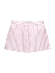 Pull&Bear Sukňa  modrá / ružová