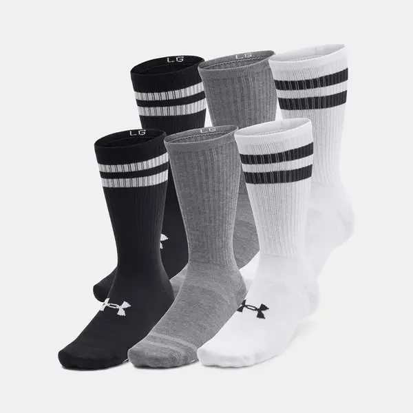 Under Armour Unisexové ponožky UA Essential 6pk Crew - unisex