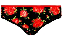 Dámské kalhotky Frogies Black Red Rose