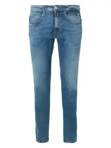 REPLAY Džínsy 'ANBASS'  modrá denim