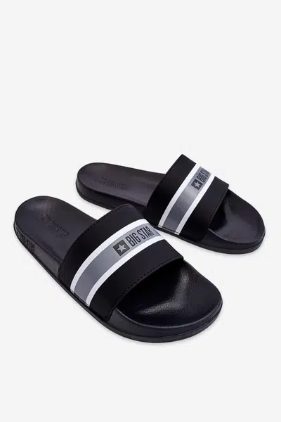BIG STAR SHOES Gumové pantofle Big Star JJ274A263 Black