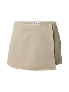 ONLY Sukňa  tmavobéžová