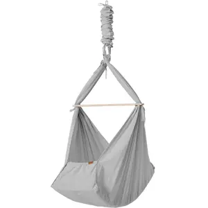 Membantu Basic Detský hojdací vak (hamak) – Šedý
