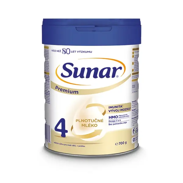 Sunar Premium 4 batoľacie mlieko