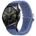 BStrap Braid Nylon remienok na Huawei Watch GT3 42mm, blue white