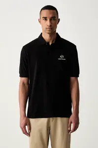 Armani Exchange  polo pánské bavlněné