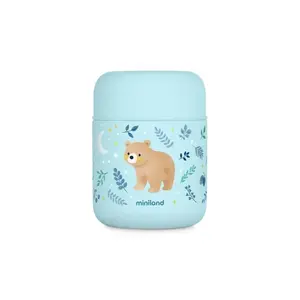 Miniland Mini termoska na jedlo Dreamland 280 ml – Medvedíky