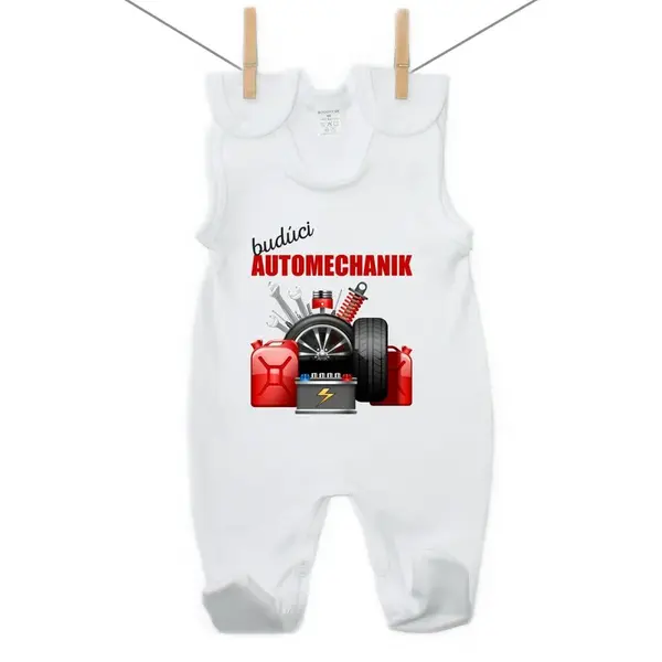 Boodyy Dupačky Budúci automechanik 80 (9-12 mesiacov)