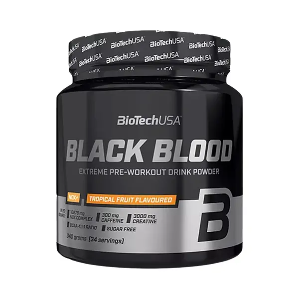 BioTech USA Black Blood NOX+ 340 g ruby-berry