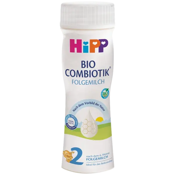 HiPP 2 BIO Combiotik® Následná tekutá mliečna dojčenská výživa