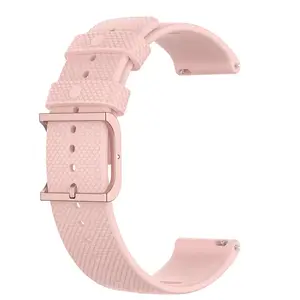 BStrap Silicone Rain remienok na Xiaomi Haylou Solar LS05, pink