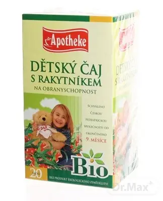 APOTHEKE SELECTION DETSKÝ ČAJ S RAKYTNÍKOM